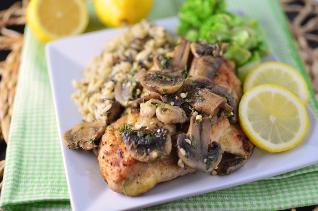 Lemon Mushroom Chicken