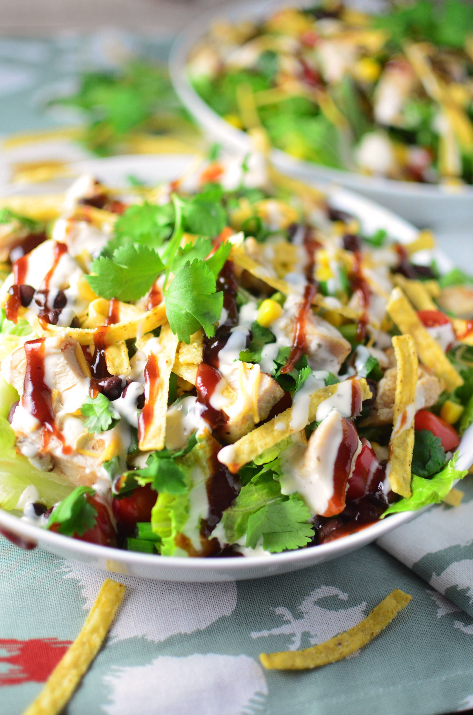 BBQ Chicken Salad tall
