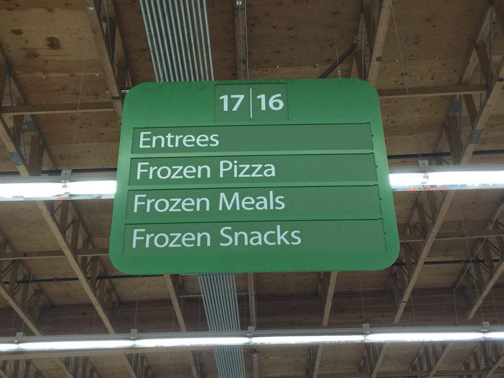 Walmart aisle