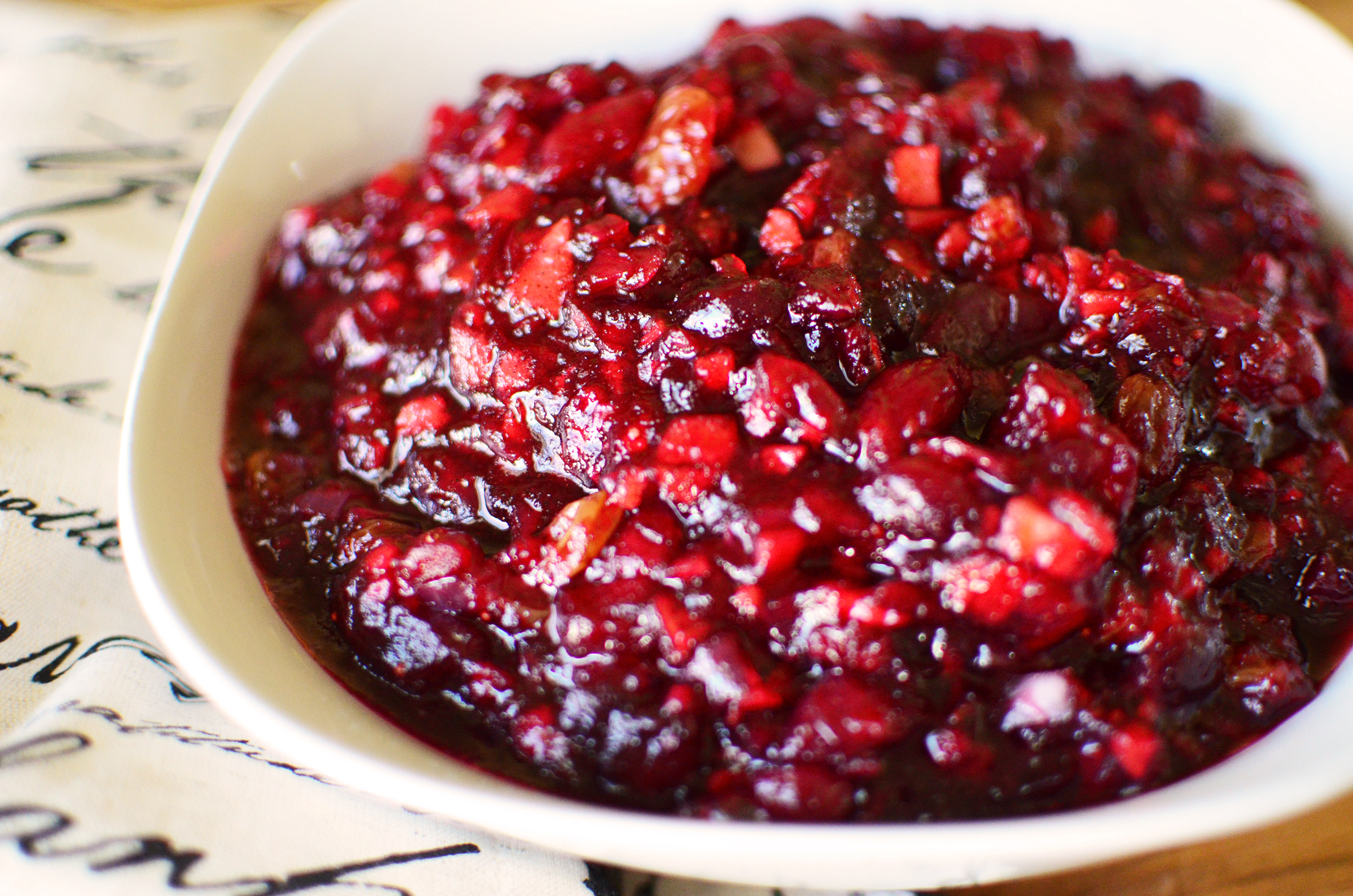 Cranberry Chutney - Simple, Sweet &amp; Savory