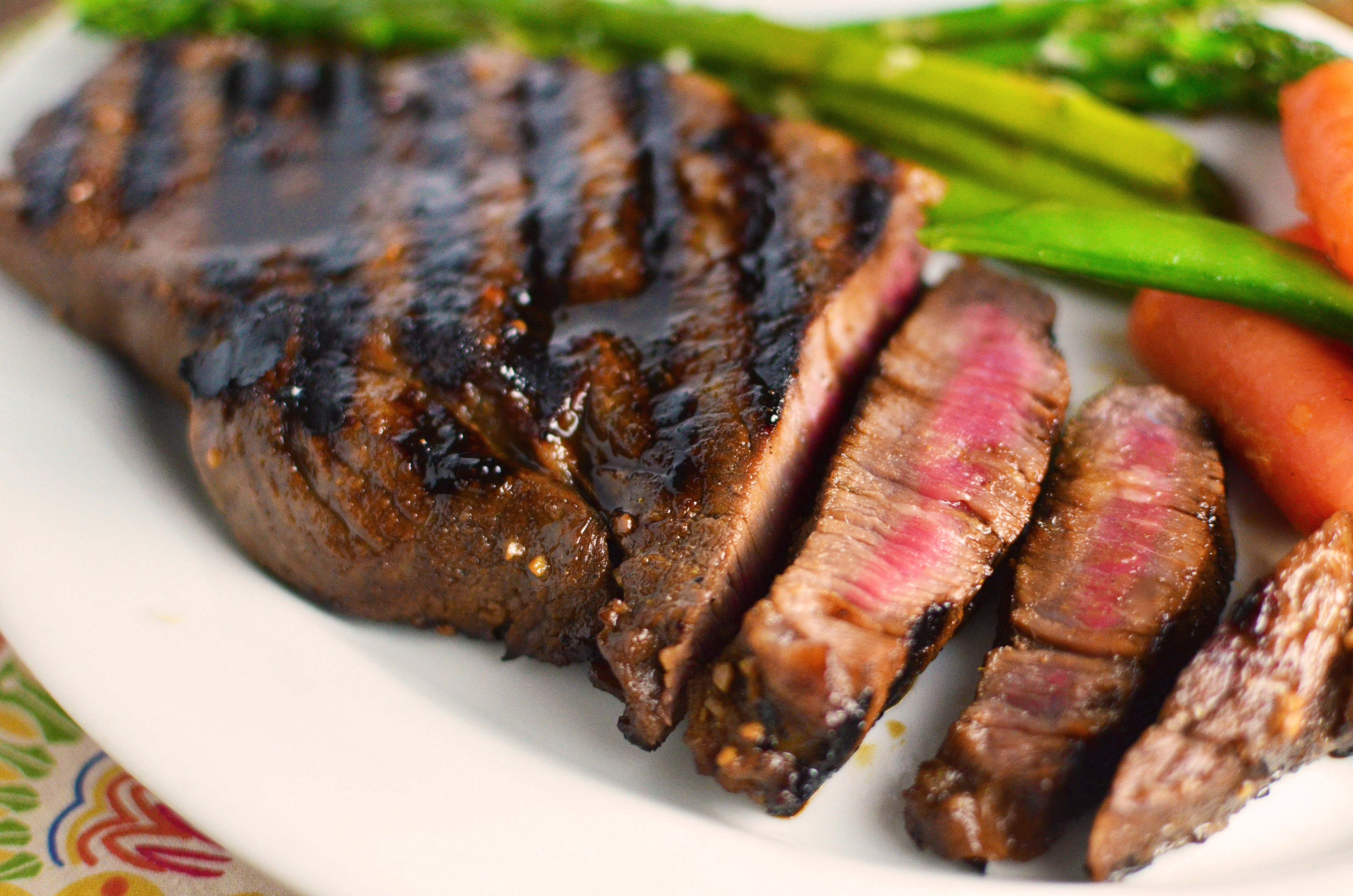 Teriyaki Marinated Steak - Simple, Sweet &amp; Savory